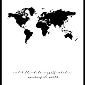 APart Posters - A Wonderful World