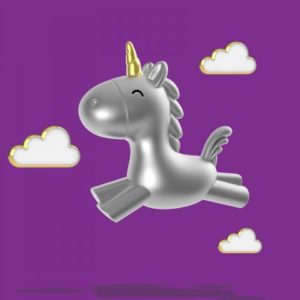MTM - Sleutelhanger Flying Unicorn