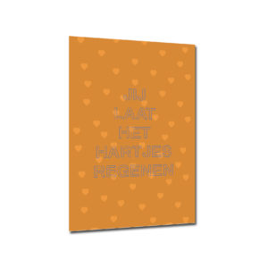 APart Cards - Jij Laat Het Hartjes Regenen