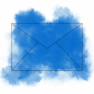Mini Gros - Enveloppe - 10x15 - Blauw