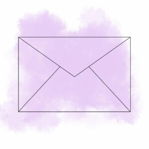 Mini Gros - Enveloppe - 10x15 - Lila