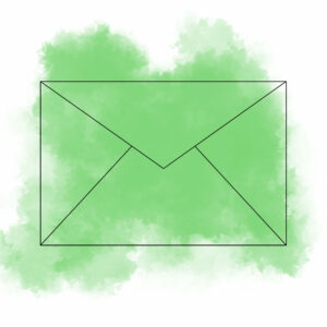 Mini Gros - Enveloppe - 10x15 - Grasgroen