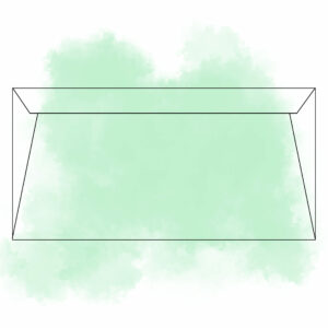 Mini Gros - Enveloppe - 10x20 - Muntgroen