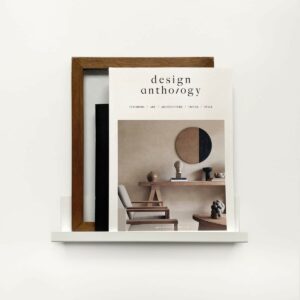 Groovy Magnets - Stalen Wandplankje - White
