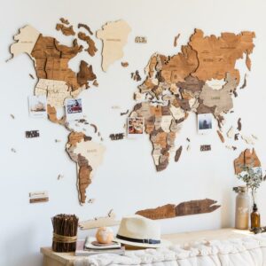 Miss Wood - 3D World Map