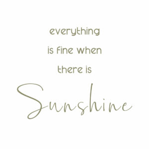 APart Posters - Boho "everything is fine"