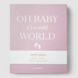 A coffee table photo album - Oh baby Girl/Boy