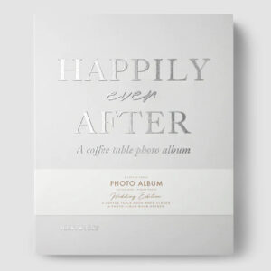 A coffee table photo album - Happily ever after