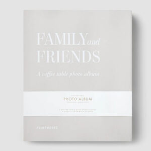A coffee table photo album - Family and friends