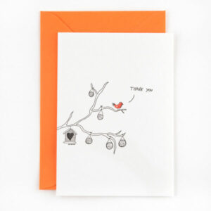 Studio Flash Cards - Thank you bird